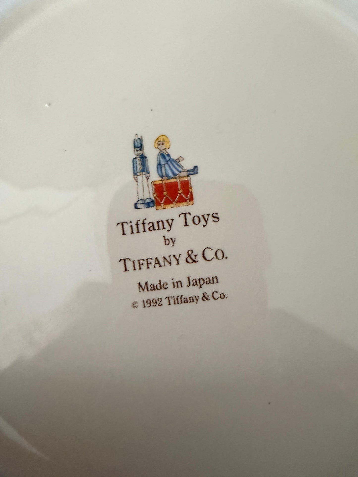 Tiffany Toys Tiffany & Co Kids Bowl Plate Mug Set Toy Soldier ABC Blocks Japan