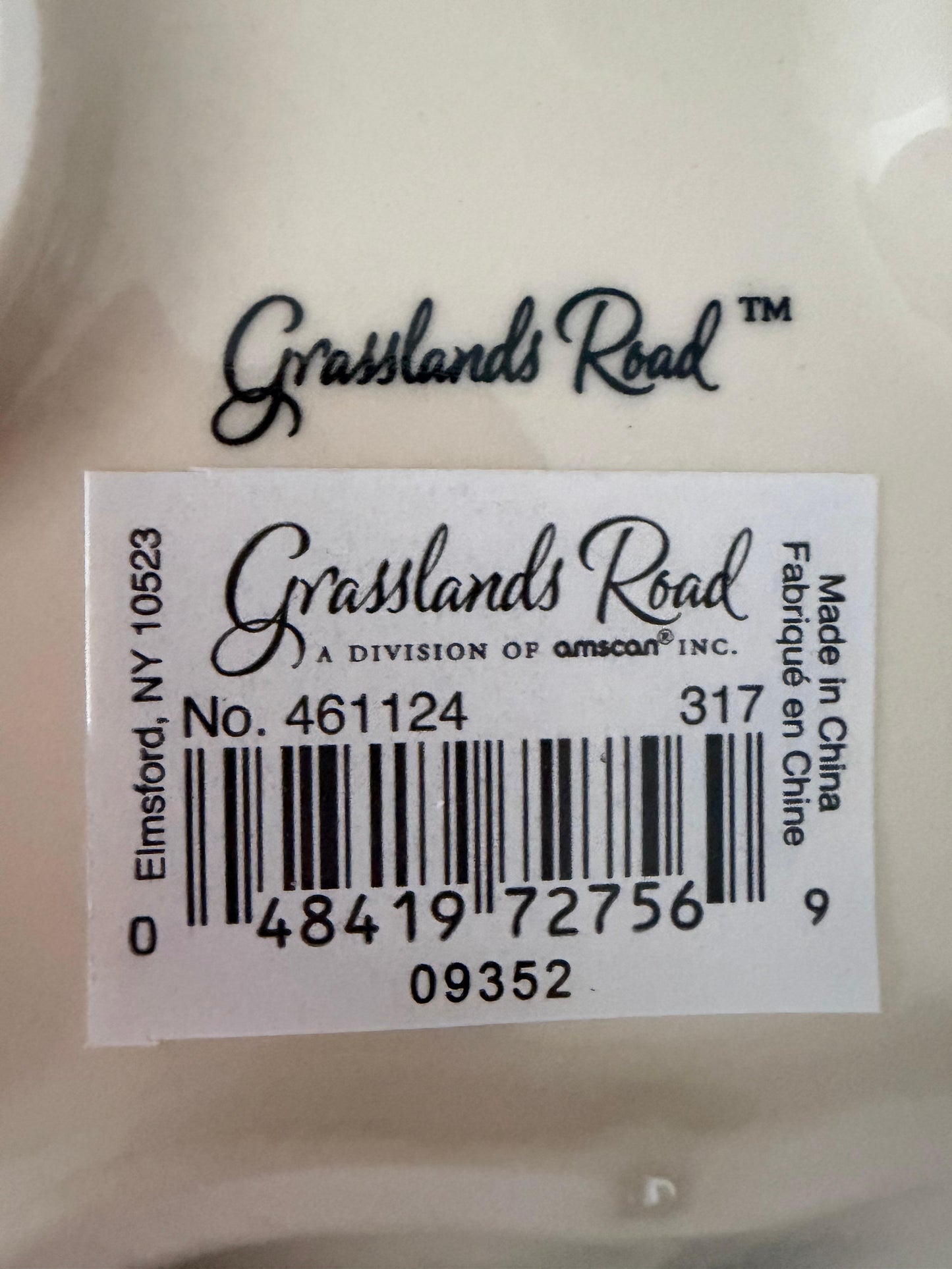 Grasslands Road Shamrock Blessing Bowl Celtic Traditions Clover Dish Decor Gift