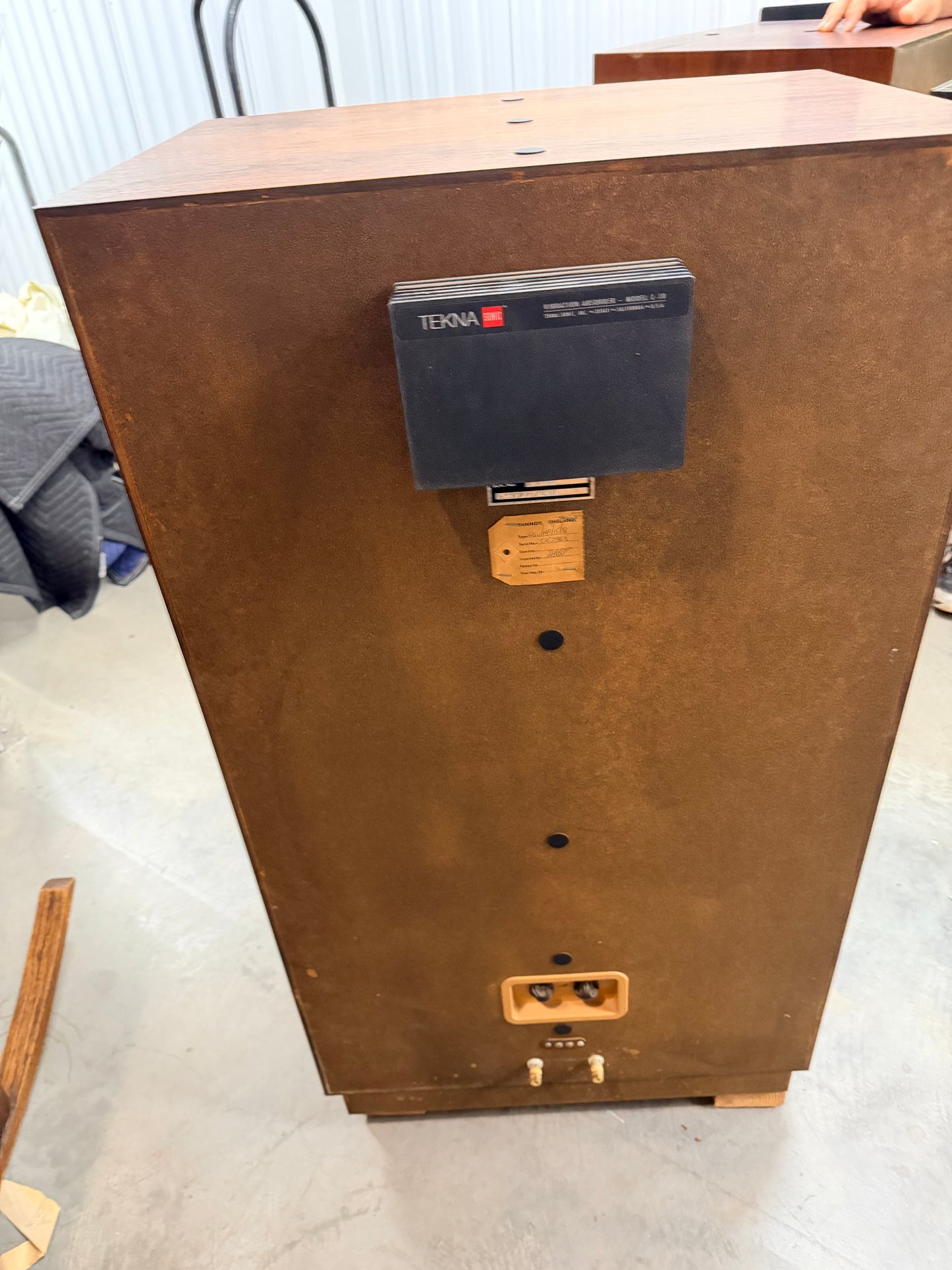 Pair of vintage Tannoy G.R.F. (Guy R. Fountain) 15 floor-standing speakers excellent condition one owner