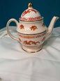 Price Kensington Dragon Teapot Crackle Glaze English Vintage Pottery
