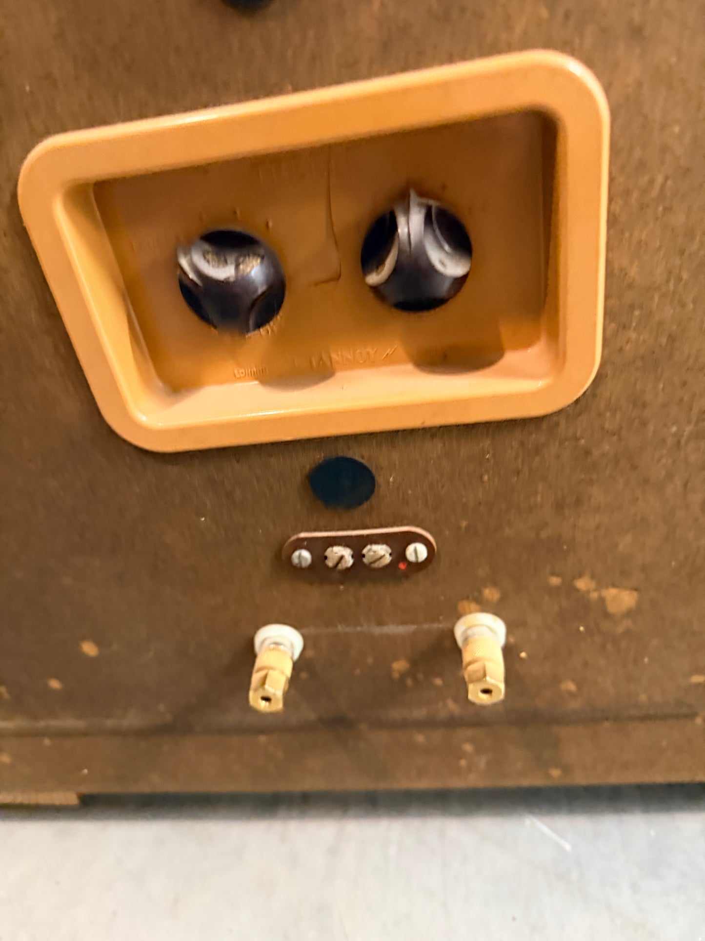 Pair of vintage Tannoy G.R.F. (Guy R. Fountain) 15 floor-standing speakers excellent condition one owner