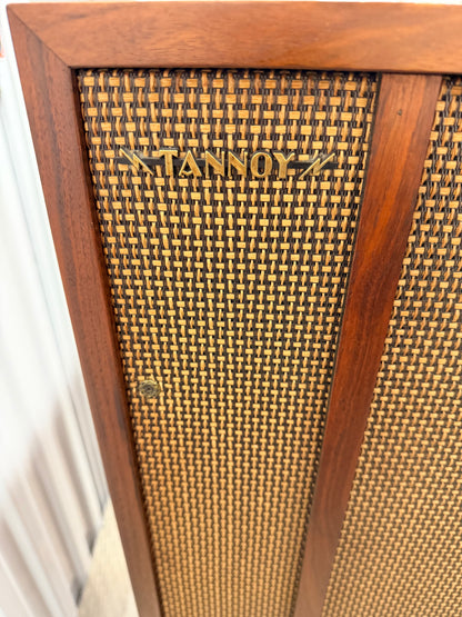 Pair of vintage Tannoy G.R.F. (Guy R. Fountain) 15 floor-standing speakers excellent condition one owner