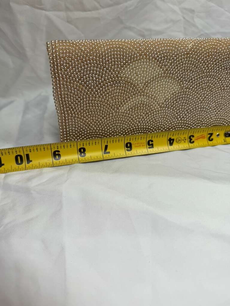 Vintage Fine Arts Bag Co. Pearl Beaded Evening Clutch – Made in Japan