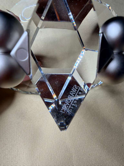 Luxury Swarovski Crystal Selection Euclid Caviar Bowl 9280 NR 000 003 Box & COA 168001