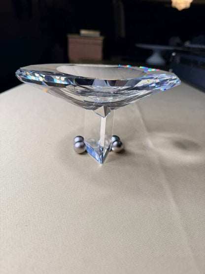 Luxury Swarovski Crystal Selection Euclid Caviar Bowl 9280 NR 000 003 Box & COA 168001