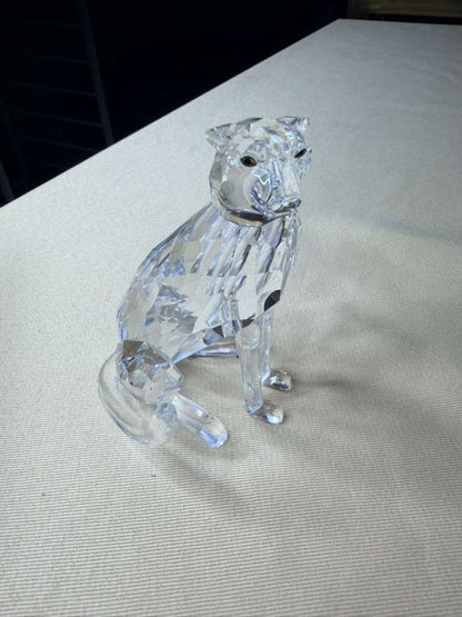 Swarovski Crystal CHEETAH #183225 African Wildlife 3 3/4" Figurine: EUC