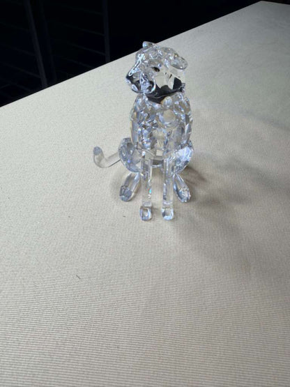 Swarovski Crystal CHEETAH #183225 African Wildlife 3 3/4" Figurine: EUC