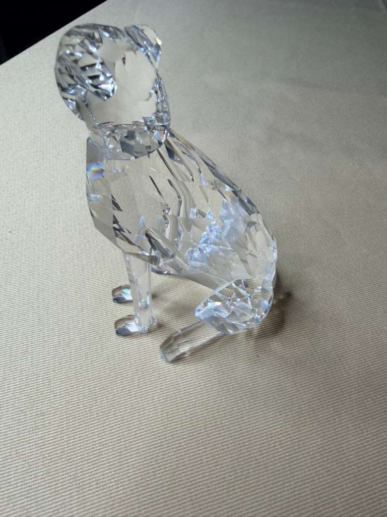 Swarovski Crystal CHEETAH #183225 African Wildlife 3 3/4" Figurine: EUC