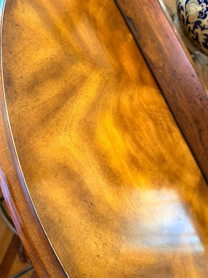 Elegant Solid Wood Pedestal Dining Table with 4 Bar-Height Chairs – Classic Traditional Style