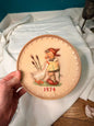 Goebel Hummel 1974 Annual Plate Hand Painted West Germany Vintage